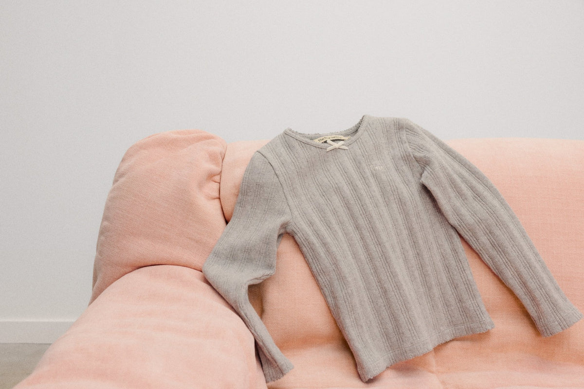 TNS Logo Tee Mid Grey MelangeT-shirts
