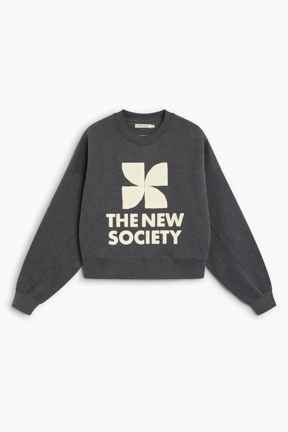 TNS Logo Woman Sweatshirt Dark Greysweatshirt