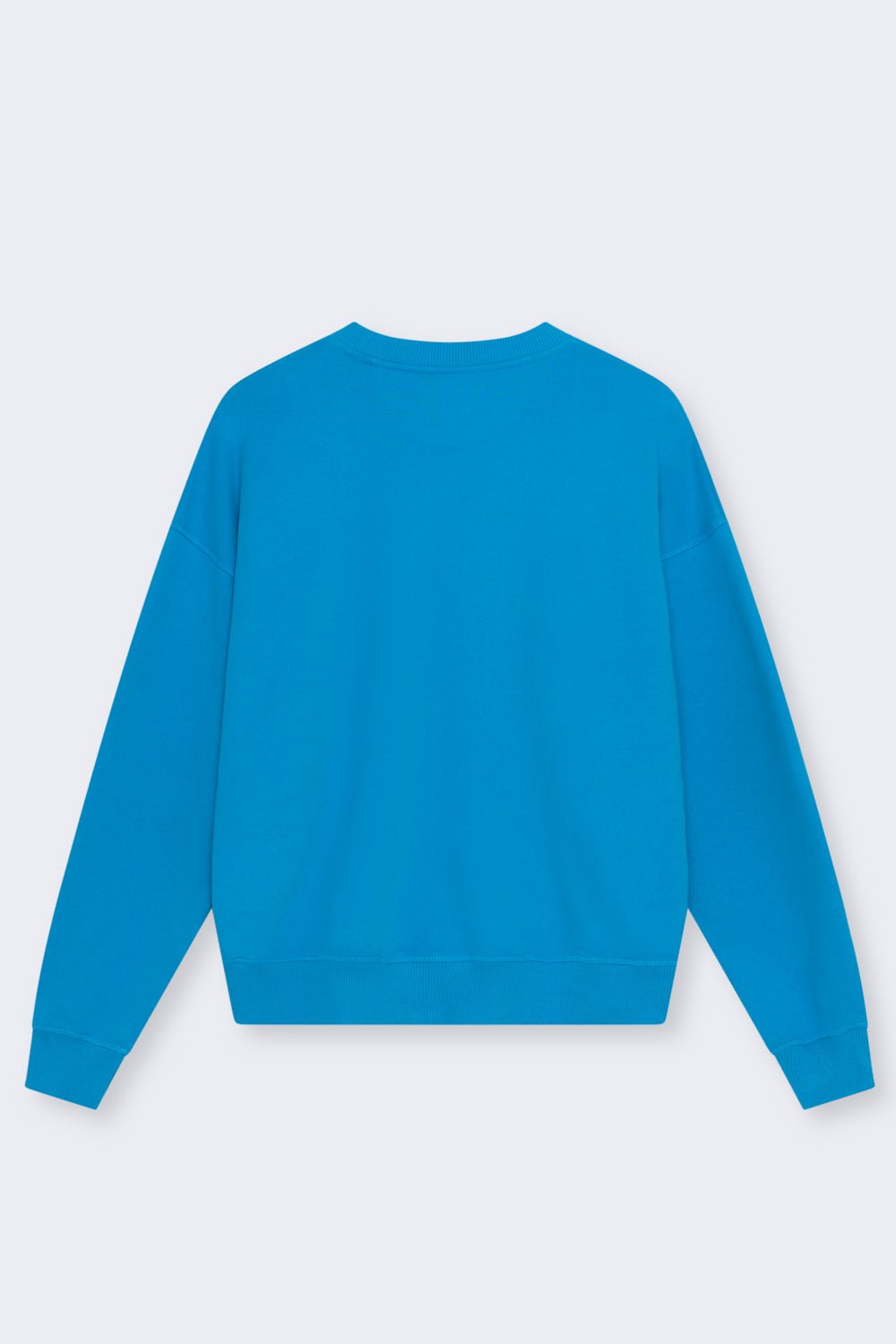 TNS Logo Woman Sweatshirt Pool Blue _SamplingSweaters