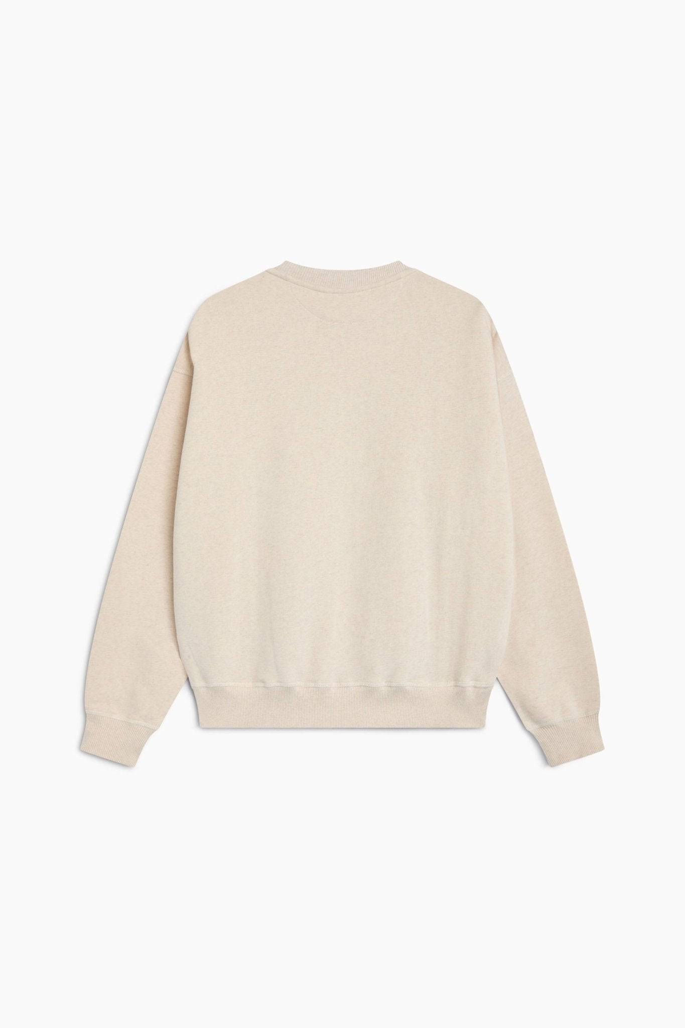 TNS Logo Woman Sweatshirt Whisper White Melange