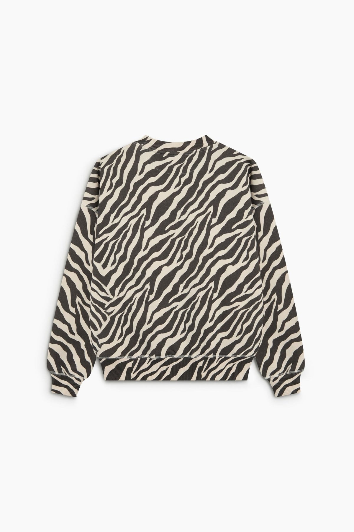 TNS Logo Woman Sweatshirt Zebra Print