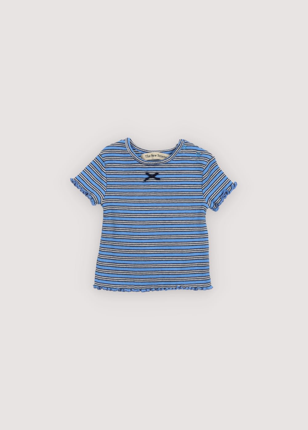 TNS Rib Baby Tee Summer Midnight Mini Stripes_Samplingtee