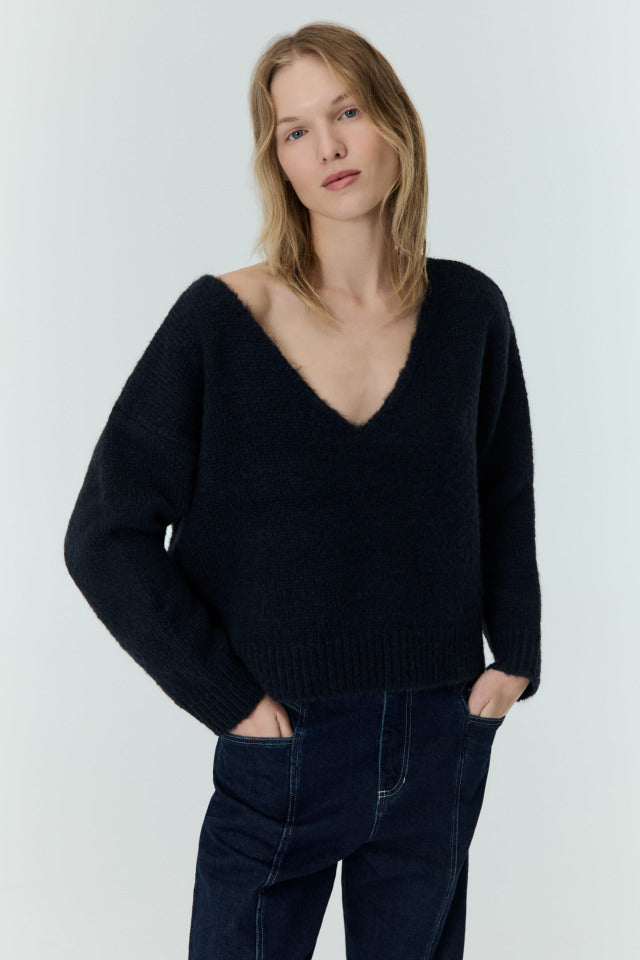 Pull Regina Femme Minuit Marine