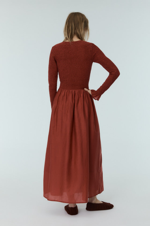 Altair Woman Dress Ruby Dusk