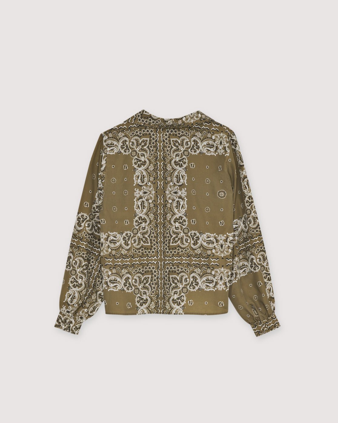 Waterlily Damen-Hemd mit Bandana-Print