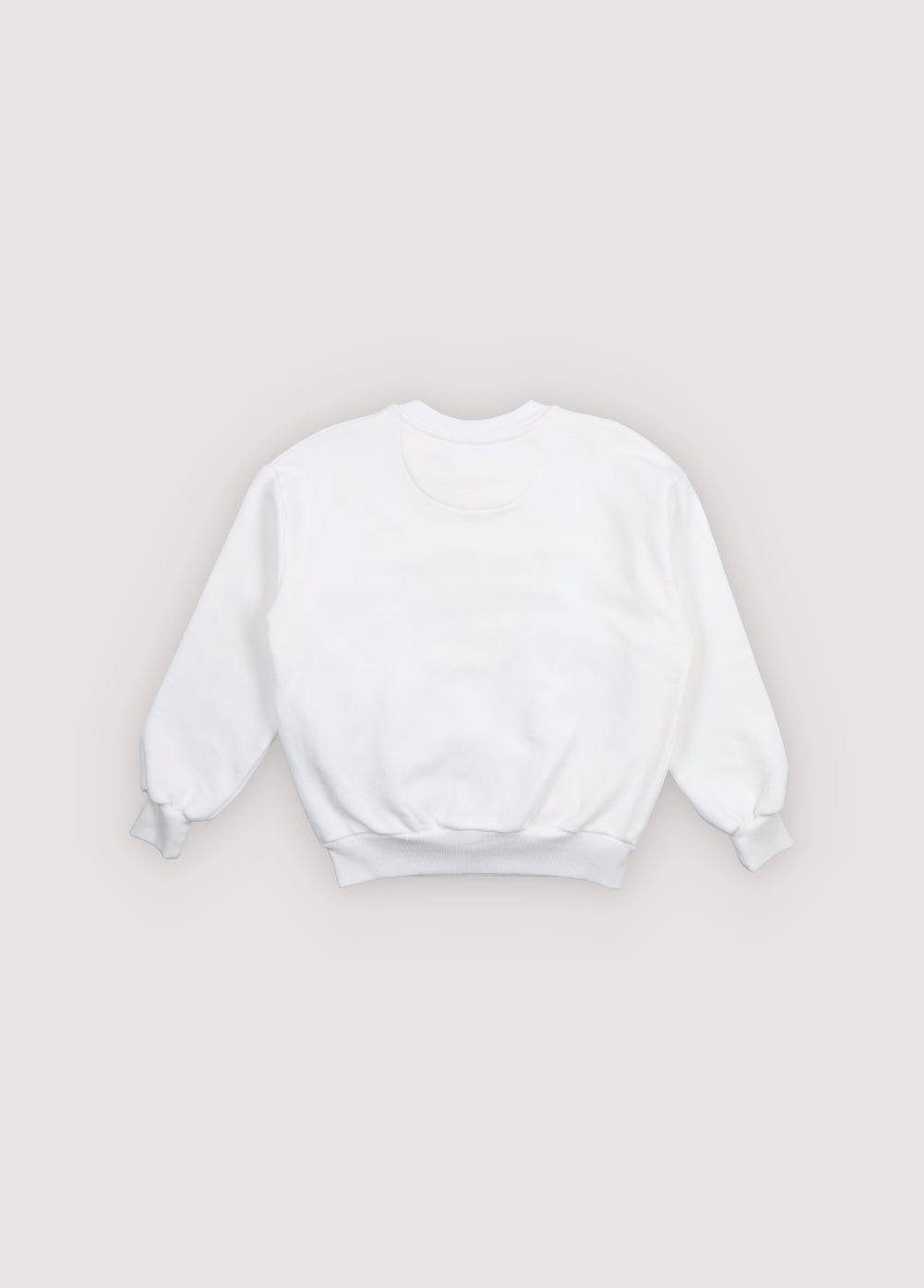 Sweatshirt in soft cotton elastane fabric with a comfortable, cozy finish. Features a fun, colourful branded print in a quilted technique for a playful and stylish touch.