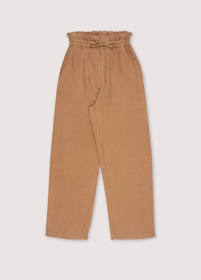 Long Beach Woman Pant Tan_Sampling